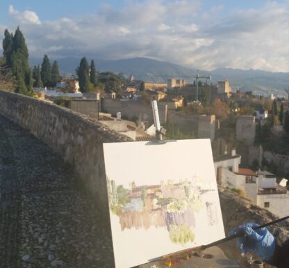 GRANADA DESDE MIRADOR SAN CRISTOBAL - Imagen 2